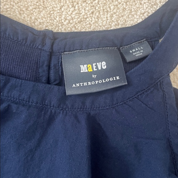 Anthropologie Maeve Ruffled Rib Halter Tank - Picture 5 of 6